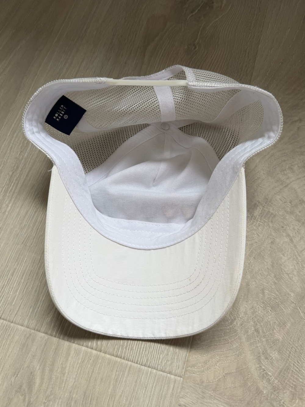 Roller Rabbit x Target White Mesh-Back Cap - Picture 3 of 4